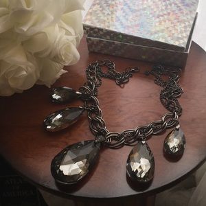 Big rock necklace Let Them State!